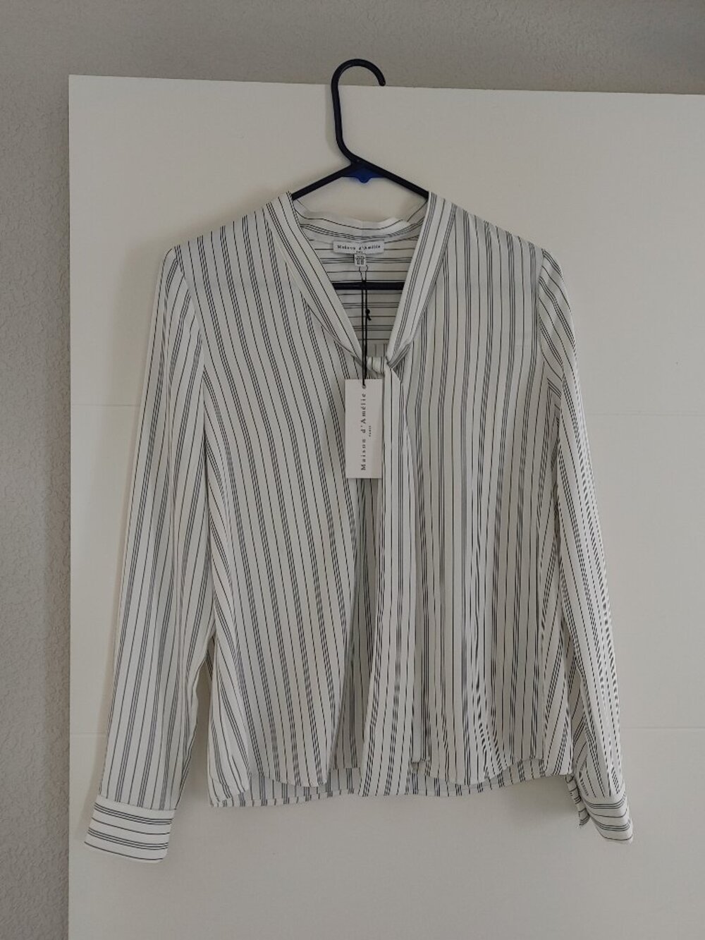 Maison d ' Amelie Paris Long Sleeve Women's Shirt Size: XS